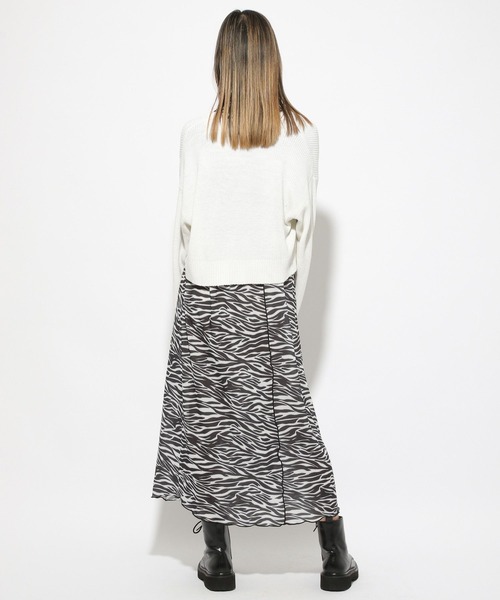 PBLIM（ページボーイリム）の「PAGEBOYLIM/レイヤードワンピース（ワンピース・レディース・ゼブラ/チェック・FREE）」の15枚目の写真