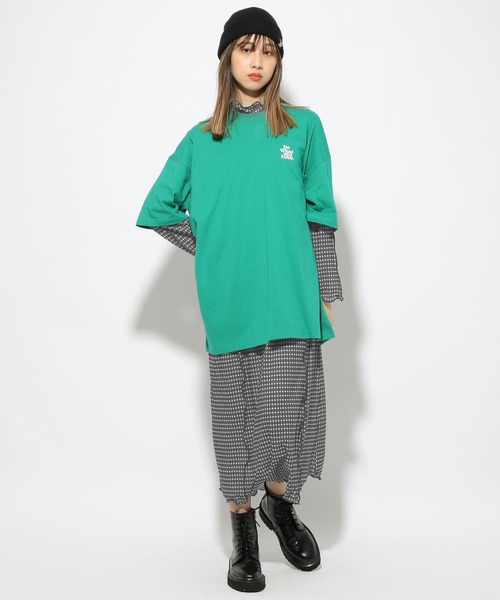 PBLIM（ページボーイリム）の「PAGEBOYLIM/レイヤードワンピース（ワンピース・レディース・ゼブラ/チェック・FREE）」の16枚目の写真