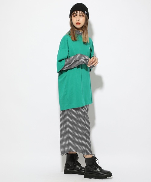 PBLIM（ページボーイリム）の「PAGEBOYLIM/レイヤードワンピース（ワンピース・レディース・ゼブラ/チェック・FREE）」の17枚目の写真