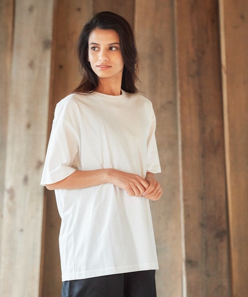 CONVERSE TOKYO(コンバーストウキョウ)の「CONVERSE TOKYO オーガニックコットンtee A2819UTS501(Tシャツ/カットソー・レディース・ホワイト・M/S)」の9枚目の写真
