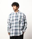 BACK NUMBER(バックナンバー)の【BACK NUMBER】ビッグシルエットチェックシャツ