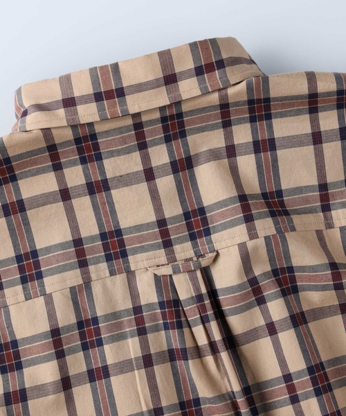 BACK NUMBER（バックナンバー）の「【BACK NUMBER】ビッグシルエットチェックシャツ（シャツ/ブラウス・メンズ・グリーン/ベージュ/ブラック・L/S/M）」の18枚目の写真