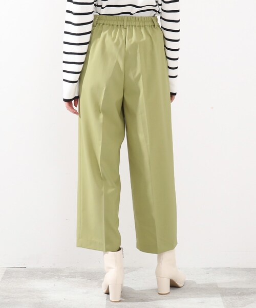 DRESKIP（ドレスキップ）の「◆洗えるセンタープレスワイドパンツ（その他パンツ・レディース・ブラック/ベージュ/レモンイエロー・02/03）」の12枚目の写真