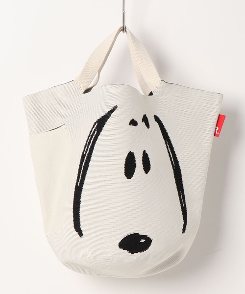 Vintage PEANUTS（ビンテージピーナッツ）の「ルートート/SNOOPY スヌーピー IP.Po-No(ポーノ).デリ.Peanuts-6T（トートバッグ・レディース・アイボリー/イエロー・FREE）」の19枚目の写真