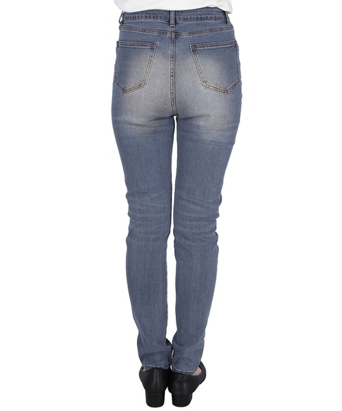coca(coca)(コカ)の「ノンストレススキニー(デニムパンツ・レディース・ブルー系その他・S/M/L)」の14枚目の写真