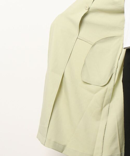 Te chichi TERRASSE（テチチテラス）の「ニュアンストレンチコート（トレンチコート・レディース・ベージュ/ネイビー/グリーン・ﾌﾘ-）」の5枚目の写真