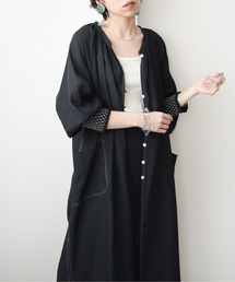 Eimee Law | スモッキング刺繍ロングブラウス(シャツ/ブラウス)