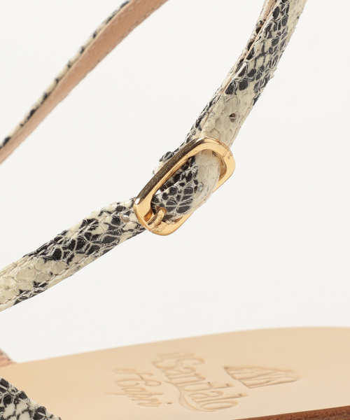 Spick & Span（スピックアンドスパン）の「【IL SANDALO OF CAPRI 】パイソン型押しストラップサンダル（サンダル・レディース・ベージュ・36/37/38）」の22枚目の写真