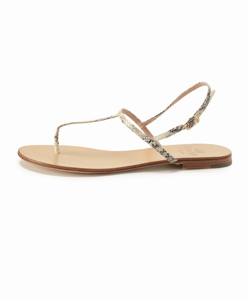 Spick & Span（スピックアンドスパン）の「【IL SANDALO OF CAPRI 】パイソン型押しストラップサンダル（サンダル・レディース・ベージュ・36/37/38）」の9枚目の写真