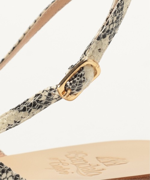 Spick & Span（スピックアンドスパン）の「【IL SANDALO OF CAPRI 】パイソン型押しストラップサンダル（サンダル・レディース・ベージュ・36/37/38）」の11枚目の写真