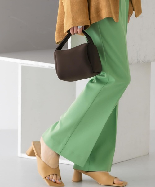 KBF（ケイビーエフ）の「マシュマロミニBAG（ハンドバッグ・レディース・ダークブラウン/ピンク/イエロー/アイボリー・ONE）」の5枚目の写真