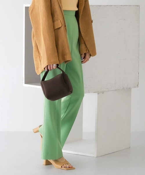 KBF（ケイビーエフ）の「マシュマロミニBAG（ハンドバッグ・レディース・ダークブラウン/ピンク/イエロー/アイボリー・ONE）」の13枚目の写真