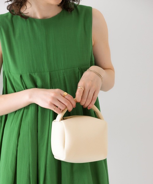 KBF（ケイビーエフ）の「マシュマロミニBAG（ハンドバッグ・レディース・ダークブラウン/ピンク/イエロー/アイボリー・ONE）」の17枚目の写真