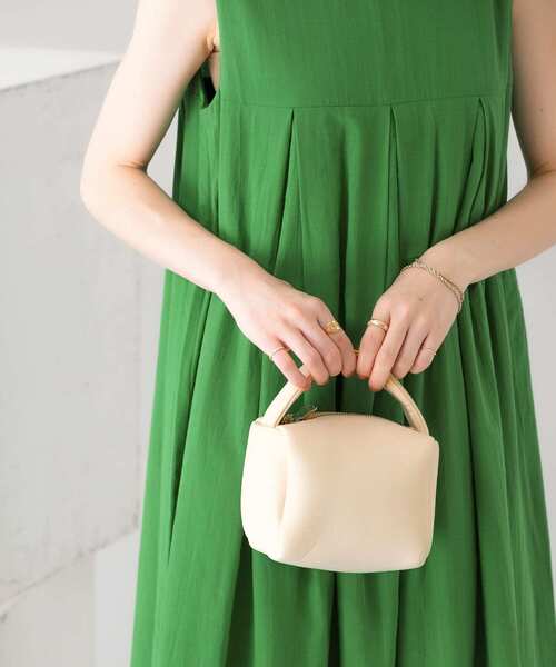 KBF（ケイビーエフ）の「マシュマロミニBAG（ハンドバッグ・レディース・ダークブラウン/ピンク/イエロー/アイボリー・ONE）」の22枚目の写真