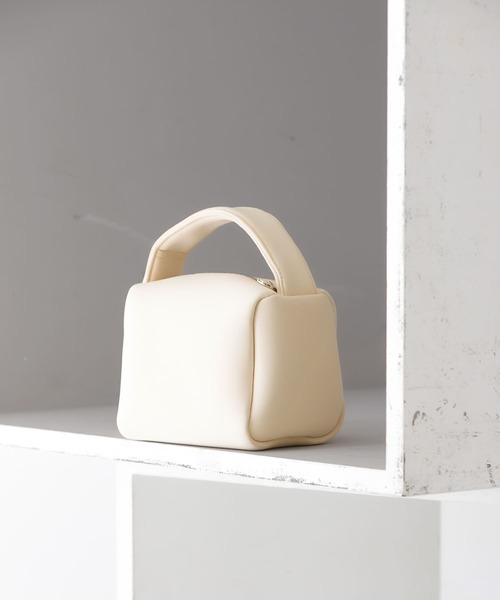 KBF（ケイビーエフ）の「マシュマロミニBAG（ハンドバッグ・レディース・ダークブラウン/ピンク/イエロー/アイボリー・ONE）」の19枚目の写真