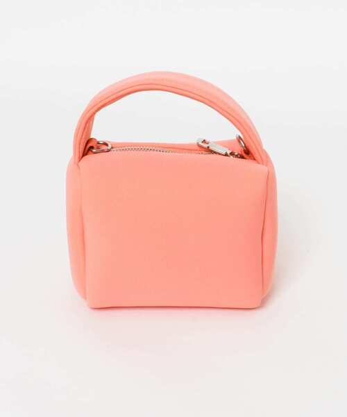 KBF（ケイビーエフ）の「マシュマロミニBAG（ハンドバッグ・レディース・ダークブラウン/ピンク/イエロー/アイボリー・ONE）」の12枚目の写真