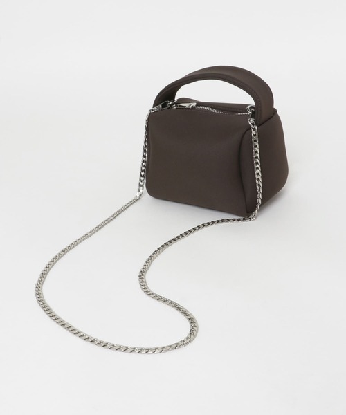 KBF（ケイビーエフ）の「マシュマロミニBAG（ハンドバッグ・レディース・ダークブラウン/ピンク/イエロー/アイボリー・ONE）」の16枚目の写真