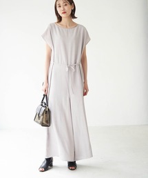 ROPE' PICNIC | 【WEB限定】リネンライクオールインワン(つなぎ/オールインワン)