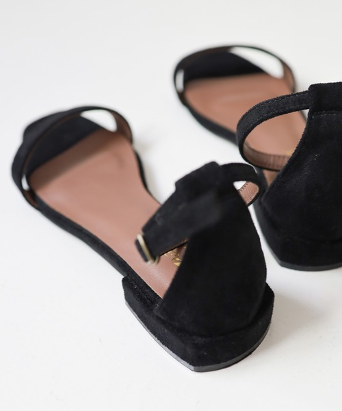 SESTO(セスト)の「オーバーヒールアンクルストラップバーサンダル(サンダル・レディース・ブラック/ライム/ベージュ/ゴールド/シルバー・L/S/3L/M/LL)」の15枚目の写真