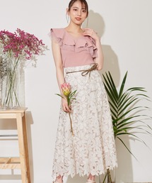 NOELA | カッティングレーススカート(スカート)