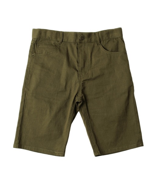 GLAZOS（グラソス）の「ツイルストレッチ・5ポケットハーフパンツ（その他パンツ・キッズ・ブラック/カーキ/ネイビー/ベージュ・160cm/170cm/140cm/150cm/130cm）」の5枚目の写真