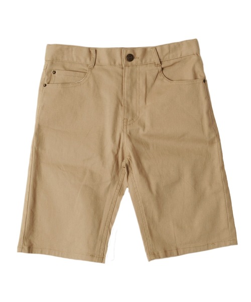 GLAZOS（グラソス）の「ツイルストレッチ・5ポケットハーフパンツ（その他パンツ・キッズ・ブラック/カーキ/ネイビー/ベージュ・160cm/170cm/140cm/150cm/130cm）」の7枚目の写真