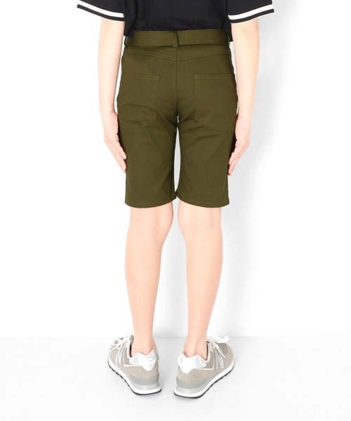 GLAZOS（グラソス）の「ツイルストレッチ・5ポケットハーフパンツ（その他パンツ・キッズ・ブラック/カーキ/ネイビー/ベージュ・160cm/170cm/140cm/150cm/130cm）」の12枚目の写真