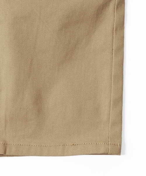 GLAZOS（グラソス）の「ツイルストレッチ・5ポケットハーフパンツ（その他パンツ・キッズ・ブラック/カーキ/ネイビー/ベージュ・160cm/170cm/140cm/150cm/130cm）」の16枚目の写真