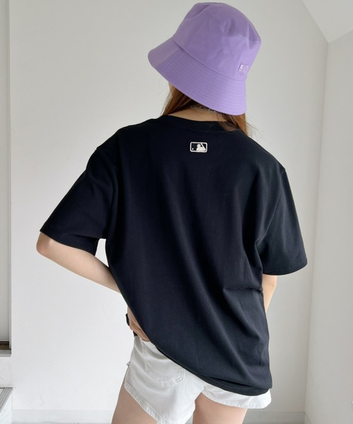 新品⭐韓国限定⭐MLB Korea⭐ Tシャツ Mサイズ モノグラム紺色ネイビー 新品⭐韓国限定⭐MLB Korea⭐ Tシャツ Mサイズ モノグラム紺色
