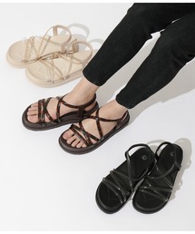 CHILLE | クリアコードストラップサンダル(サンダル)