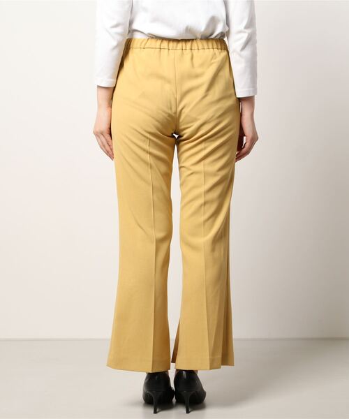 DIARIUM（ディアリウム）の「スリット入りセミワイドパンツ（その他パンツ・レディース・ベージュ/イエロー/グリーン/ラベンダー/ローズ・M）」の7枚目の写真