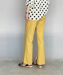 DIARIUM | スリット入りセミワイドパンツ(その他パンツ)