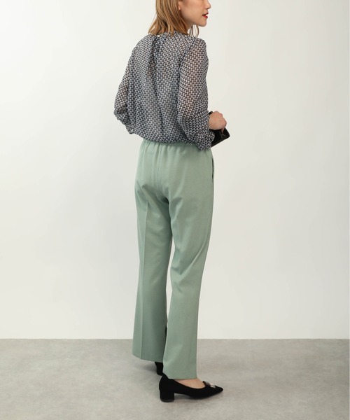 DIARIUM（ディアリウム）の「スリット入りセミワイドパンツ（その他パンツ・レディース・ベージュ/イエロー/グリーン/ラベンダー/ローズ・M）」の11枚目の写真