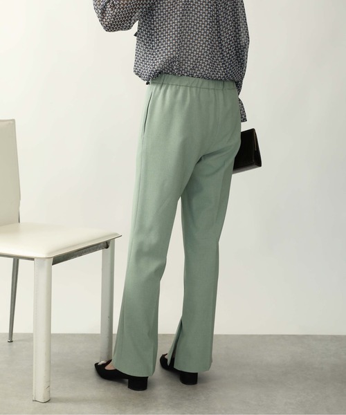 DIARIUM（ディアリウム）の「スリット入りセミワイドパンツ（その他パンツ・レディース・ベージュ/イエロー/グリーン/ラベンダー/ローズ・M）」の14枚目の写真