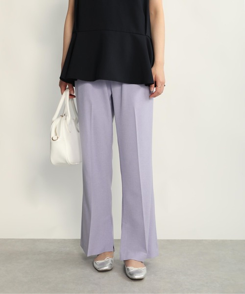 DIARIUM（ディアリウム）の「スリット入りセミワイドパンツ（その他パンツ・レディース・ベージュ/イエロー/グリーン/ラベンダー/ローズ・M）」の20枚目の写真