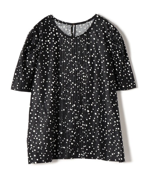SHIPS(シップス)の「*レーヨンリネンタックスリーブブラウス◇(シャツ/ブラウス・レディース・ブラック/ベージュ/ライトグリーン/オフホワイト/ダークグレー・SMALL/MEDIUM)」の7枚目の写真