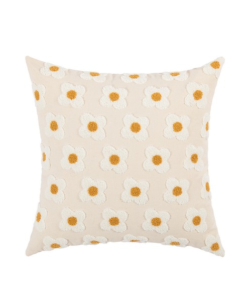 aimoha（アイモハ）の「春の訪れコレクションクッションカバー（クッション/クッションカバー・レディース・ベージュ/ホワイト系その他4/イエロー系その他2/グリーン系その他/グリーン系その他2/イエロー系その他/ホワイト系その他3/ホワイト系その他2/ホワイト系その他/ホワイト×イエロー/グリーン系その他3・FREE/SMALL）」の6枚目の写真