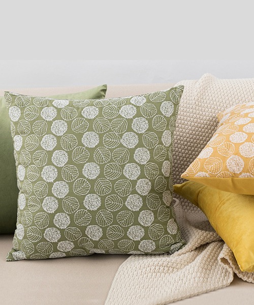 aimoha（アイモハ）の「春の訪れコレクションクッションカバー（クッション/クッションカバー・レディース・ベージュ/ホワイト系その他4/イエロー系その他2/グリーン系その他/グリーン系その他2/イエロー系その他/ホワイト系その他3/ホワイト系その他2/ホワイト系その他/ホワイト×イエロー/グリーン系その他3・FREE/SMALL）」の9枚目の写真