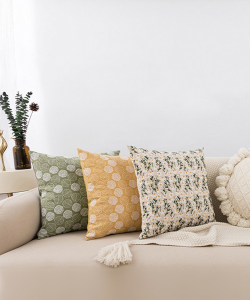 aimoha（アイモハ）の「春の訪れコレクションクッションカバー（クッション/クッションカバー・レディース・ベージュ/ホワイト系その他4/イエロー系その他2/グリーン系その他/グリーン系その他2/イエロー系その他/ホワイト系その他3/ホワイト系その他2/ホワイト系その他/ホワイト×イエロー/グリーン系その他3・FREE/SMALL）」の18枚目の写真