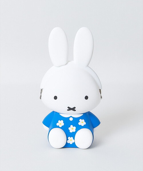 Miffy( ミッフィー)の「【miffy】ミッフィー シリーズ3D POCHI 小物入れ ポーチ コインケース かわいい ミッフィー miffy(ポーチ・レディース・ブルー/レッド/イエロー・フリー)」の2枚目の写真
