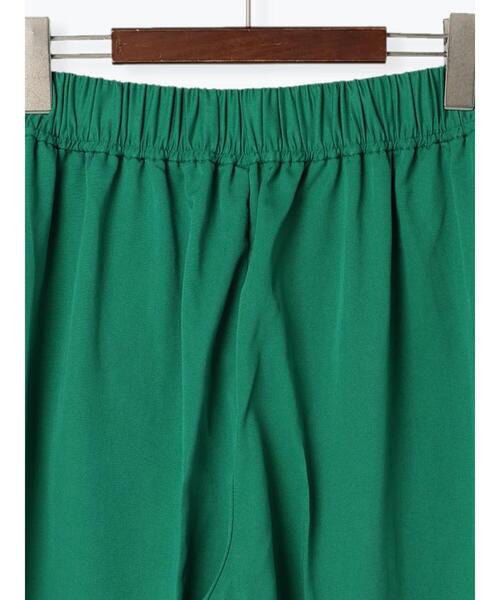 Te chichi（テチチ）の「サイド釦ワイドクロップトパンツ（その他パンツ・レディース・ネイビー/オフホワイト/グリーン・SMALL/MEDIUM）」の19枚目の写真