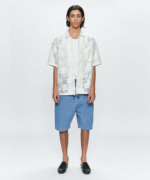 ATHA（アタ）の「＜ATHA＞ FADE DENIM WIDE SHORTS/ショートパンツ（その他パンツ・メンズ・ライトブルー/ダークグレー・FREE）」の11枚目の写真