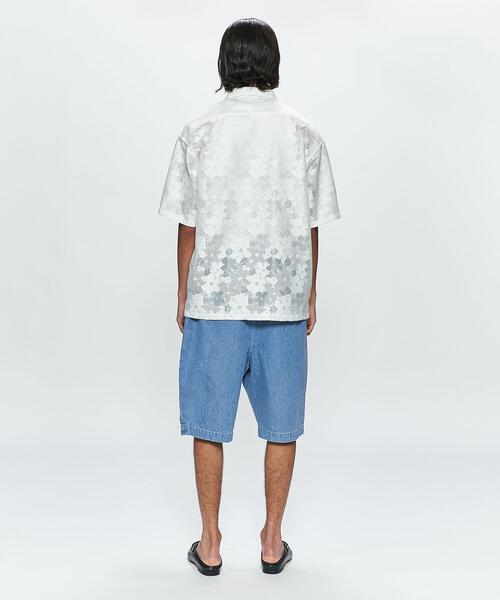 ATHA（アタ）の「＜ATHA＞ FADE DENIM WIDE SHORTS/ショートパンツ（その他パンツ・メンズ・ライトブルー/ダークグレー・FREE）」の13枚目の写真