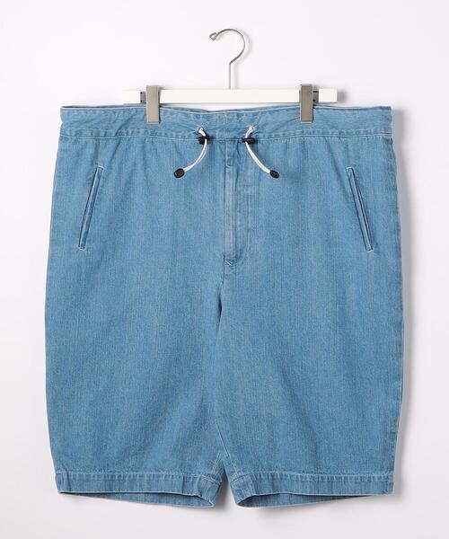 ATHA（アタ）の「＜ATHA＞ FADE DENIM WIDE SHORTS/ショートパンツ（その他パンツ・メンズ・ライトブルー/ダークグレー・FREE）」の15枚目の写真