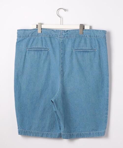 ATHA（アタ）の「＜ATHA＞ FADE DENIM WIDE SHORTS/ショートパンツ（その他パンツ・メンズ・ライトブルー/ダークグレー・FREE）」の5枚目の写真