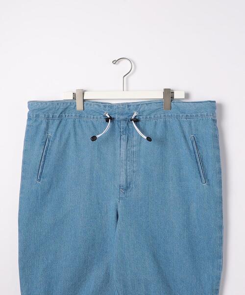 ATHA（アタ）の「＜ATHA＞ FADE DENIM WIDE SHORTS/ショートパンツ（その他パンツ・メンズ・ライトブルー/ダークグレー・FREE）」の3枚目の写真