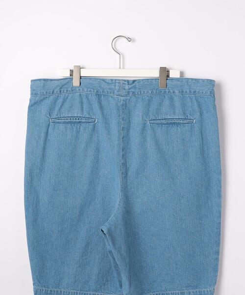 ATHA（アタ）の「＜ATHA＞ FADE DENIM WIDE SHORTS/ショートパンツ（その他パンツ・メンズ・ライトブルー/ダークグレー・FREE）」の17枚目の写真