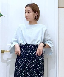 studio CLIP | コットンリネンリラックスブラウス(シャツ/ブラウス)