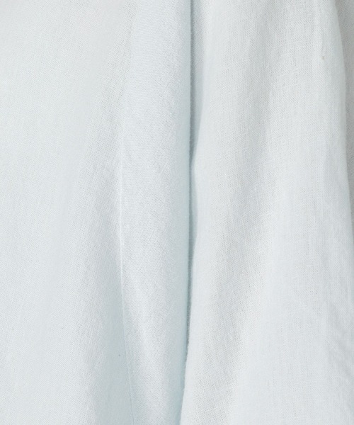 studio CLIP（スタディオクリップ）の「コットンリネンリラックスブラウス（シャツ/ブラウス・レディース・ライトブルー/ライトベージュ/スモーク・FREE）」の13枚目の写真