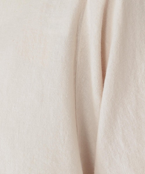 studio CLIP（スタディオクリップ）の「コットンリネンリラックスブラウス（シャツ/ブラウス・レディース・ライトブルー/ライトベージュ/スモーク・FREE）」の16枚目の写真
